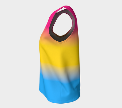 Pansexual Gradient Loose Tank