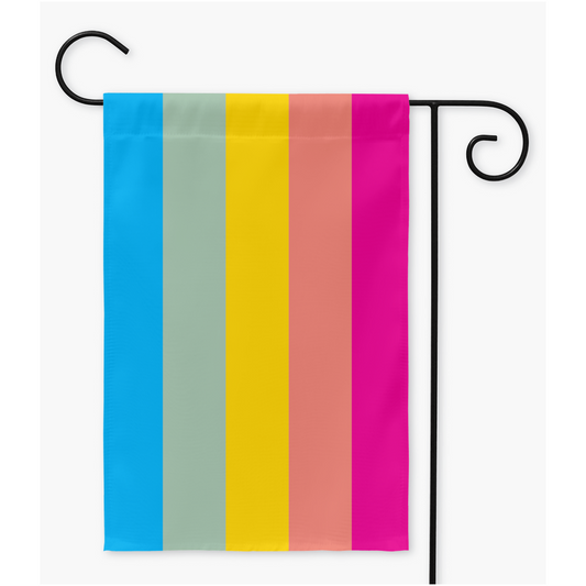 Panflux Yard and Garden Flags | Single Or Double-Sided | 2 Sizes | Romantic and Sexual Orientations