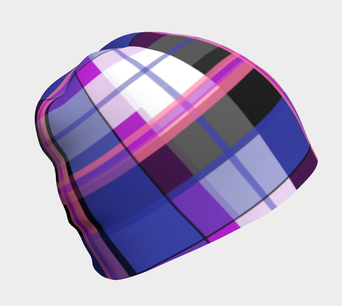 Genderfluid Plaid Beanie