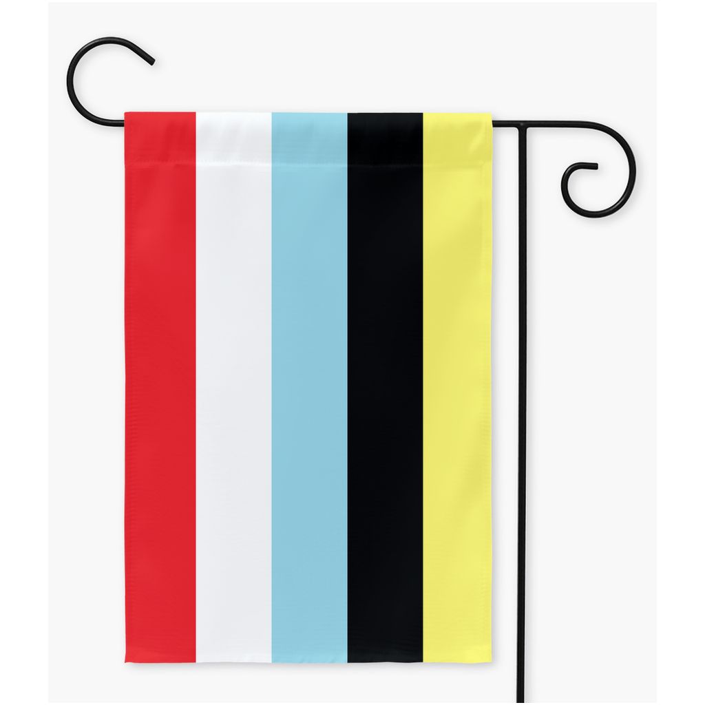 Thymsexual Yard and Garden Flag | Single Or Double-Sided | 2 Sizes | Aro Ace Spectrum