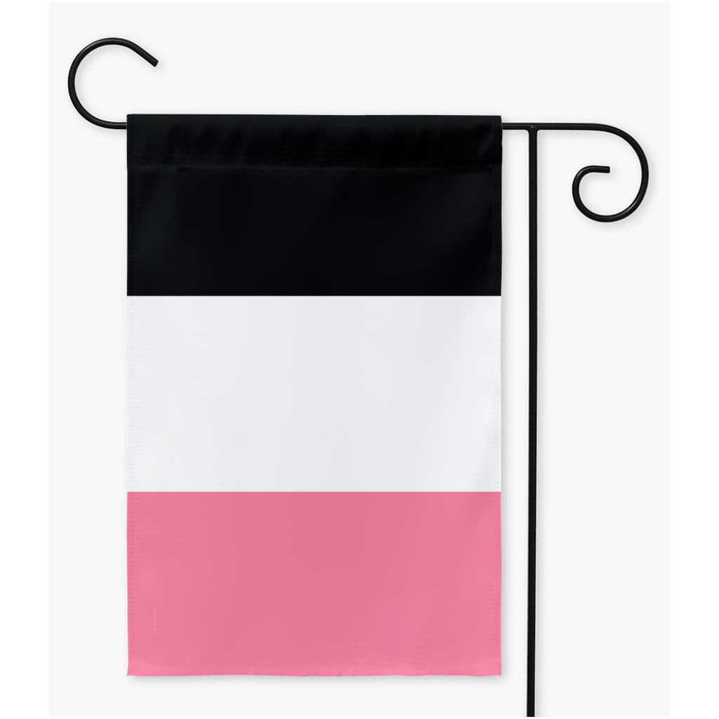 Femaric Yard and Garden Flags | Single Or Double-Sided | 2 Sizes | Romantic and Sexual Orientations