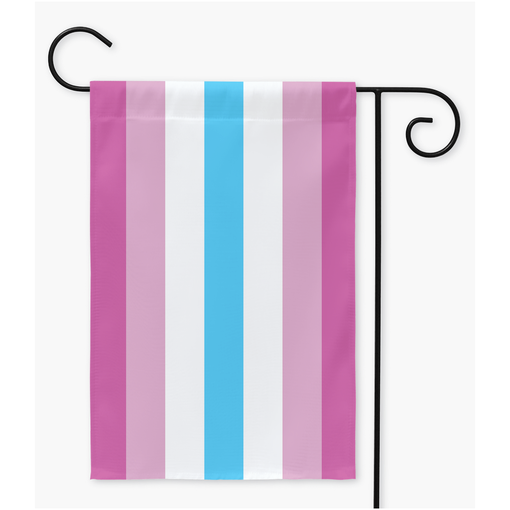 Femboy Pride Yard and Garden Flags | Single Or Double-Sided | 2 Sizes | Gender Identity and Expression