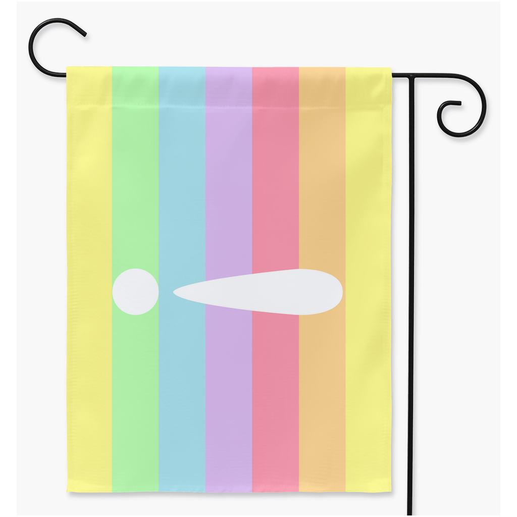 Condigender Pride Yard and Garden Flags | Single Or Double-Sided | 2 Sizes | Gender Identity and Expression