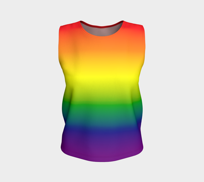 Rainbow Gradient Loose Tank