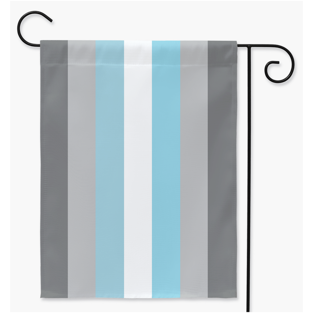 Demiboy Pride Yard and Garden Flags | Single Or Double-Sided | 2 Sizes | Gender Identity and Expression