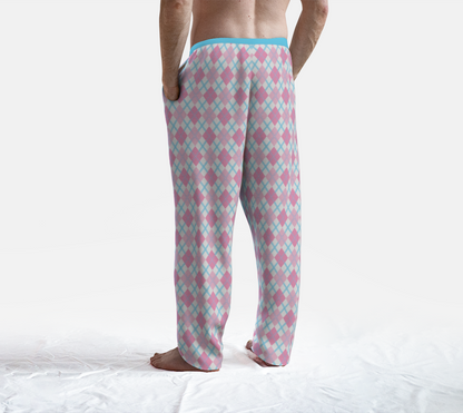 Pantalones de estar por casa Transfeminine Argyle