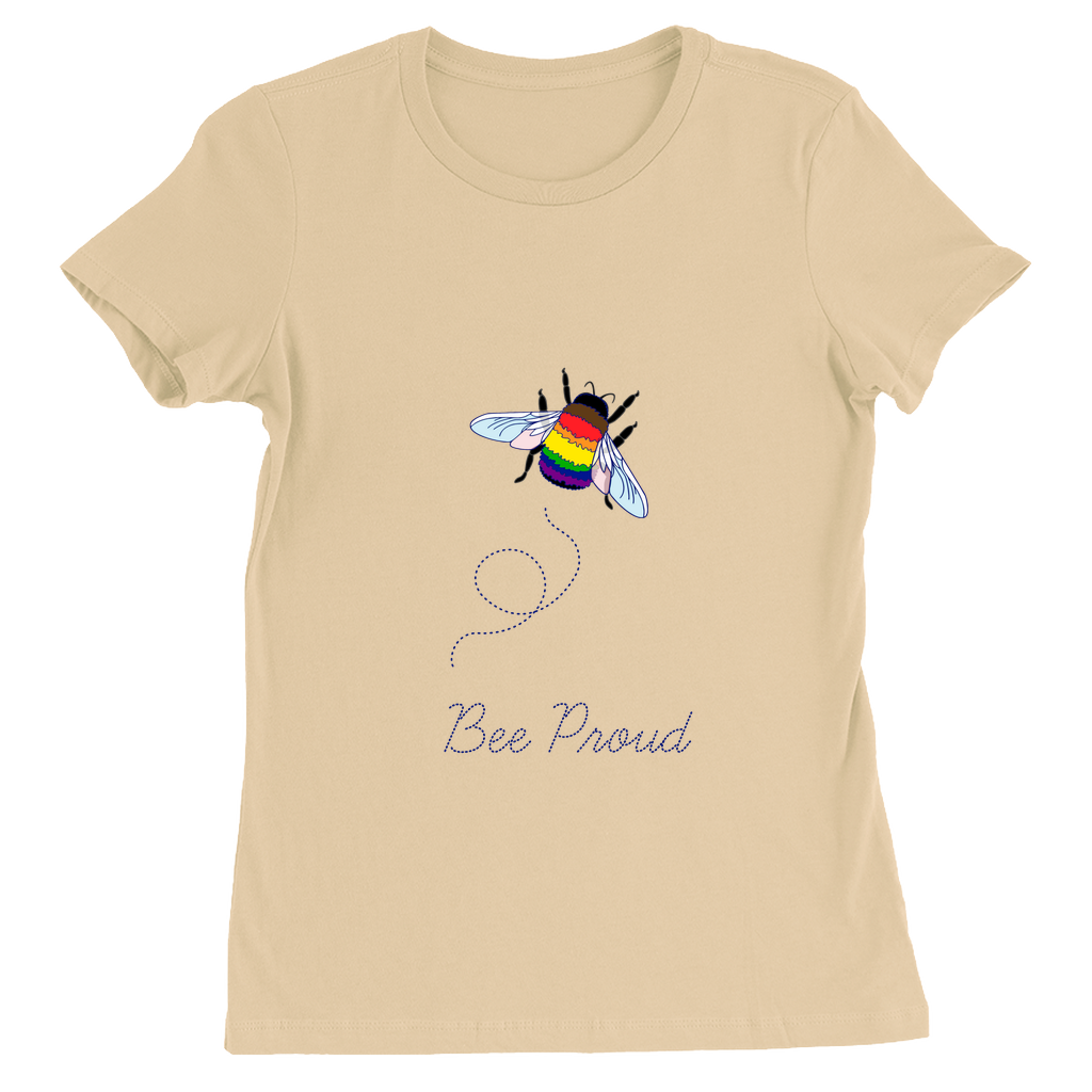 T-shirts ajustés Bumblebee Pride Pun - LIGHT | Choisissez votre coloris et votre jeu de mots | Bella + Toile