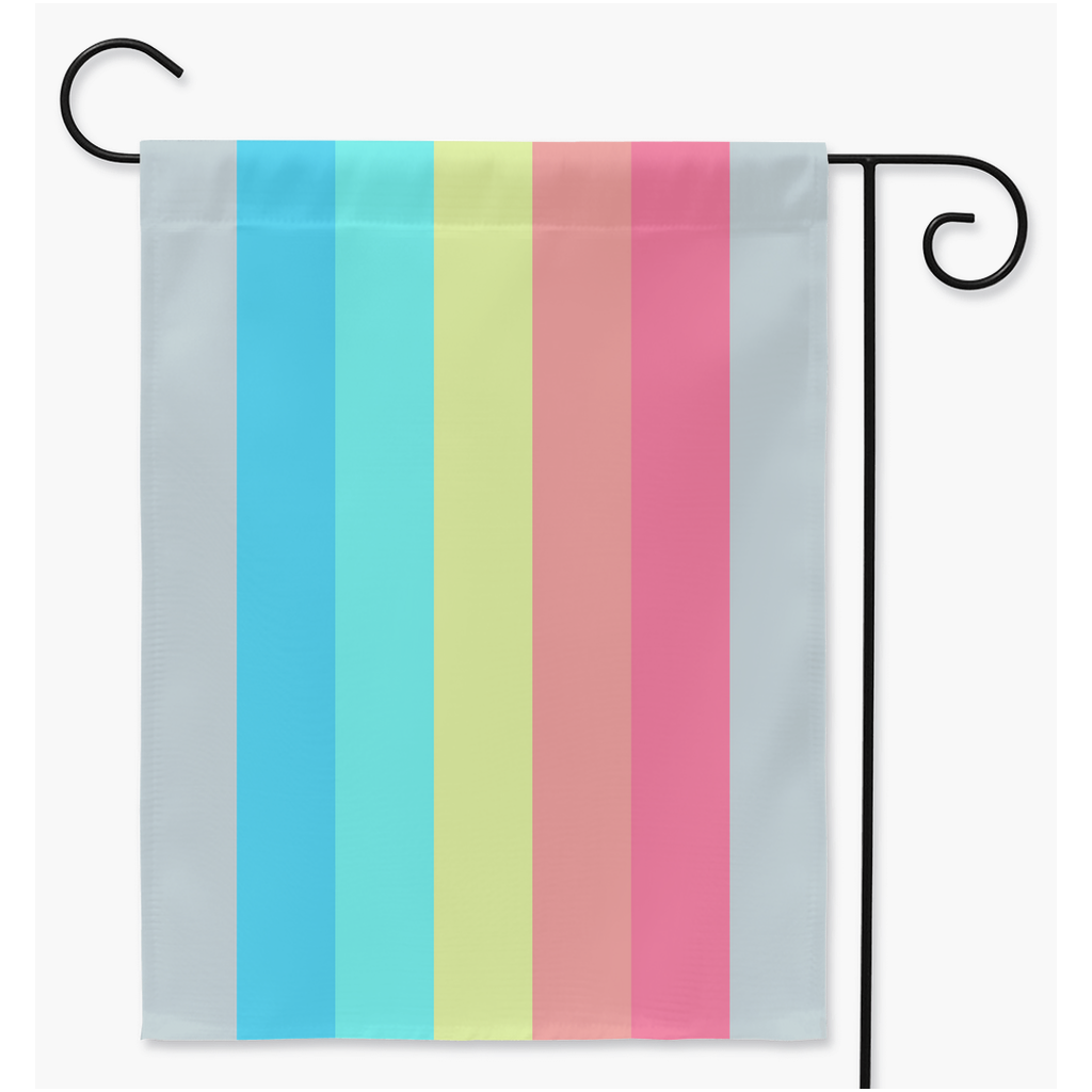 Fluidflux - V3 Pride Yard and Garden Flags | Single Or Double-Sided | 2 Sizes