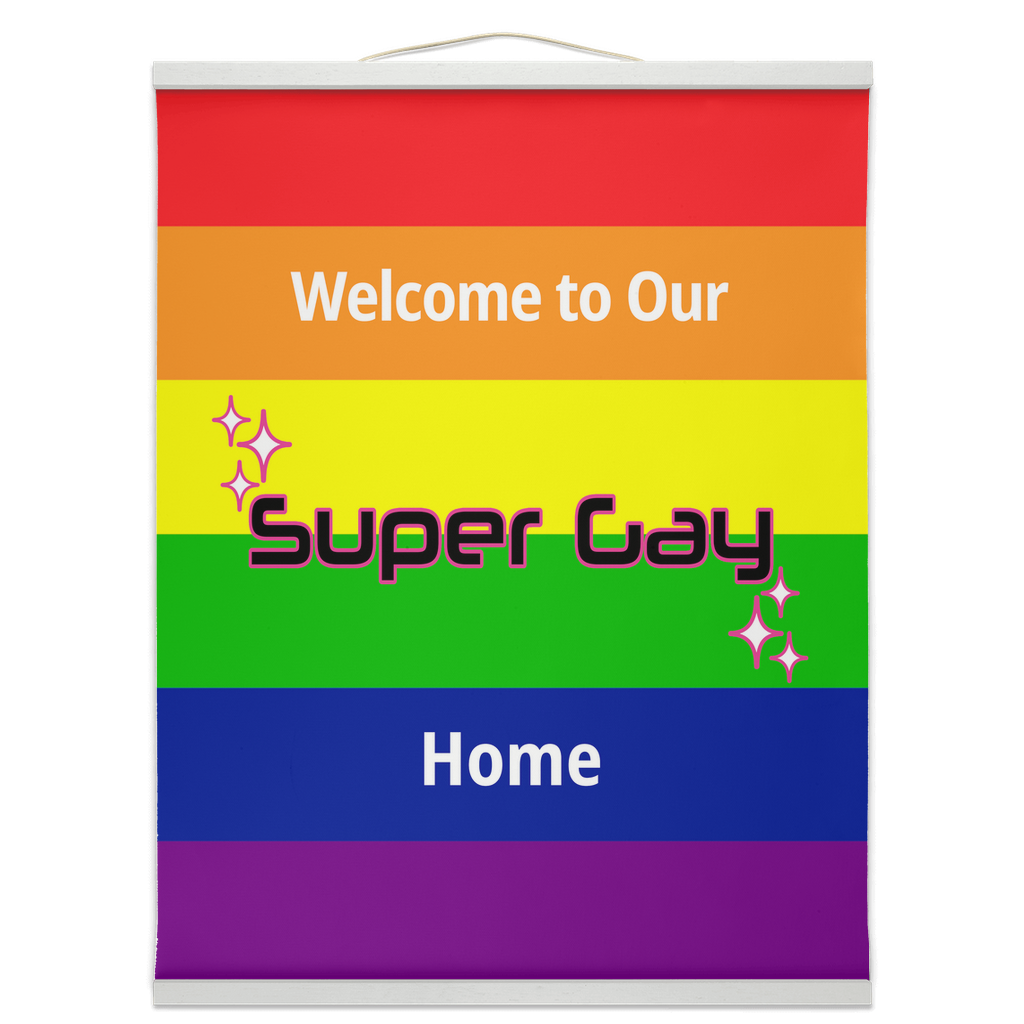 Lienzos Colgantes Rainbow Super Gay
