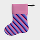 Omnisexual Striped Holiday Stocking