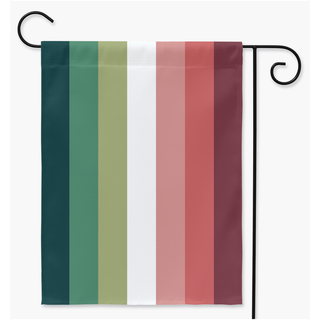 Nebularoace Pride Yard and Garden Flags  | Single Or Double-Sided | 2 Sizes | Aromantic and Asexual Spectrum