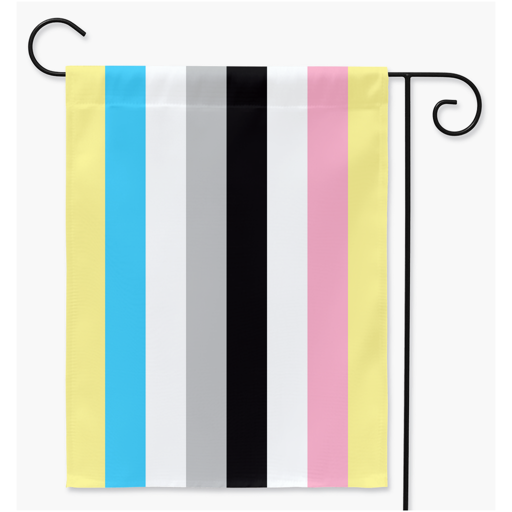 Multiflux - V1 Pride Yard and Garden Flags  | Single Or Double-Sided | 2 Sizes