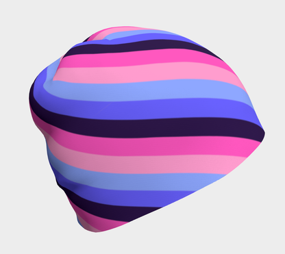 Omnisexual Striped Beanie