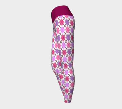 Lesbienne - V2 Argyle Yoga Legging