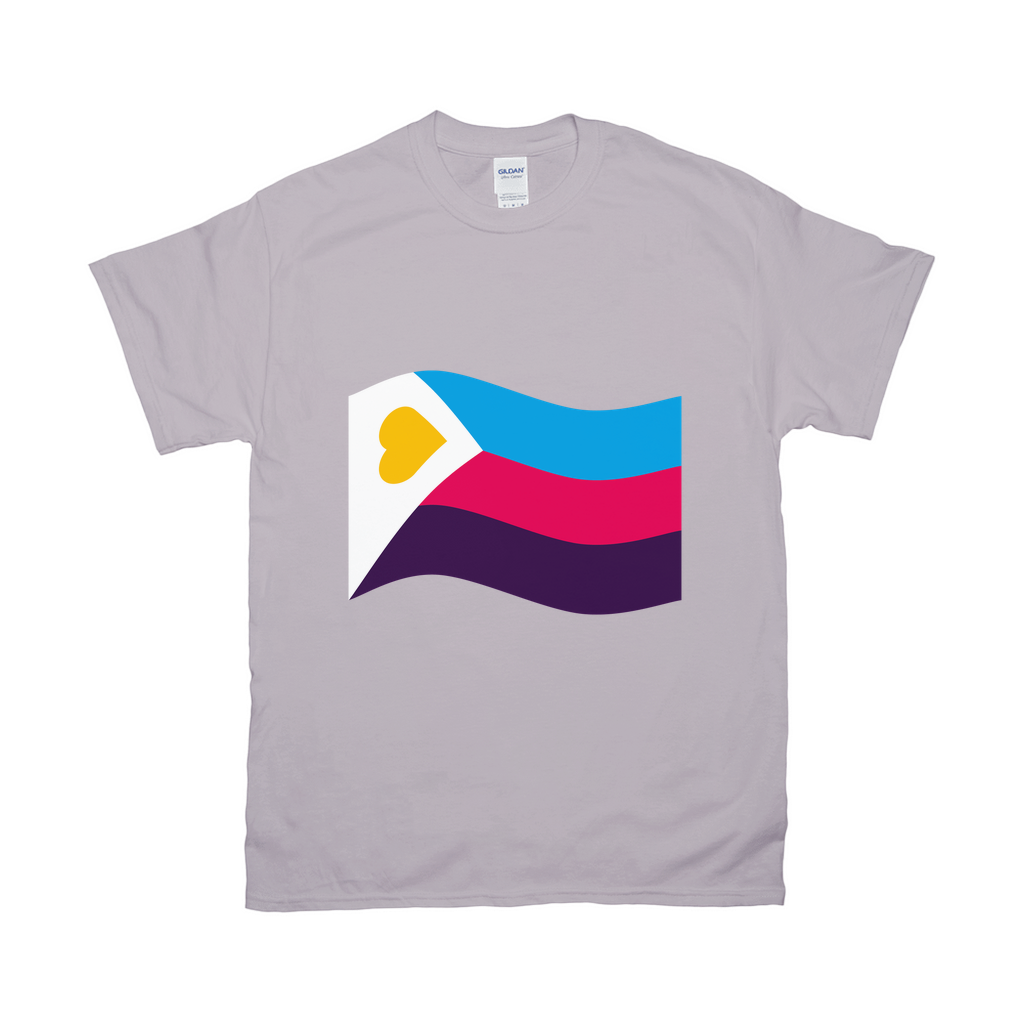 Polyamory Pride Flag Relaxed Fit Tshirt - LIGHT | Choose Your Flag