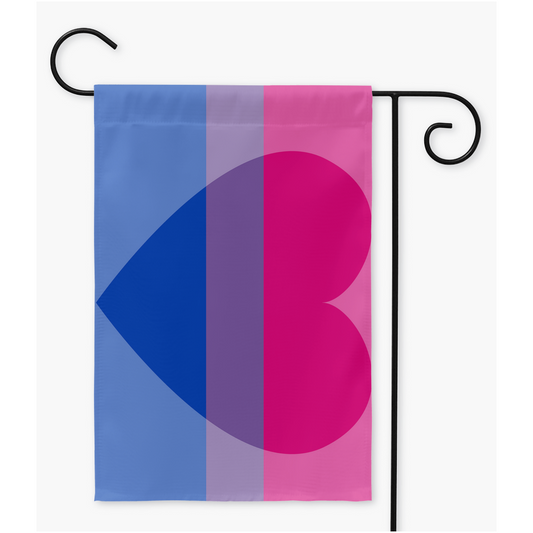 Biromantic - V2 Pride Yard and Garden Flags  | Single Or Double-Sided | 2 Sizes | Sexual And Romantic Orientations