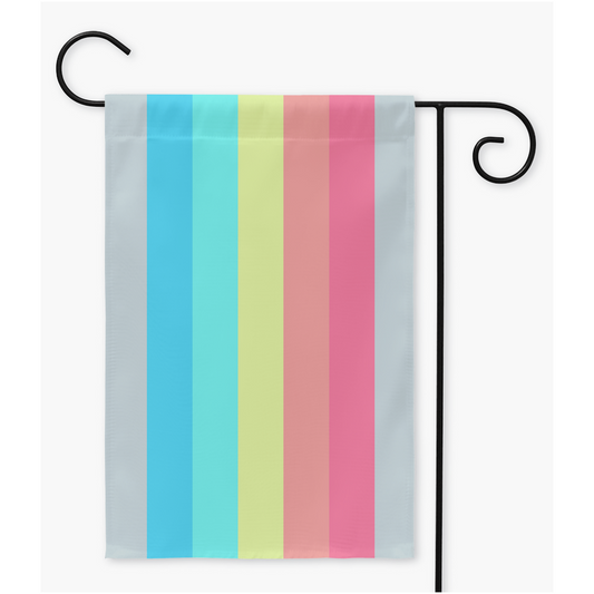 Fluidflux - V3 Pride Yard and Garden Flags | Single Or Double-Sided | 2 Sizes
