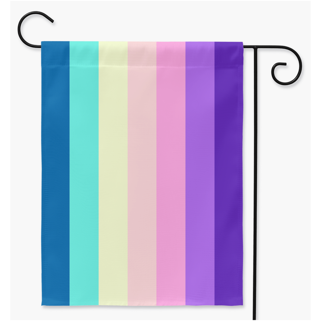 F*ggot - V1 - No Text Yard and Garden Flags | Single Or Double-Sided | 2 Sizes | Gender Identity and Expression