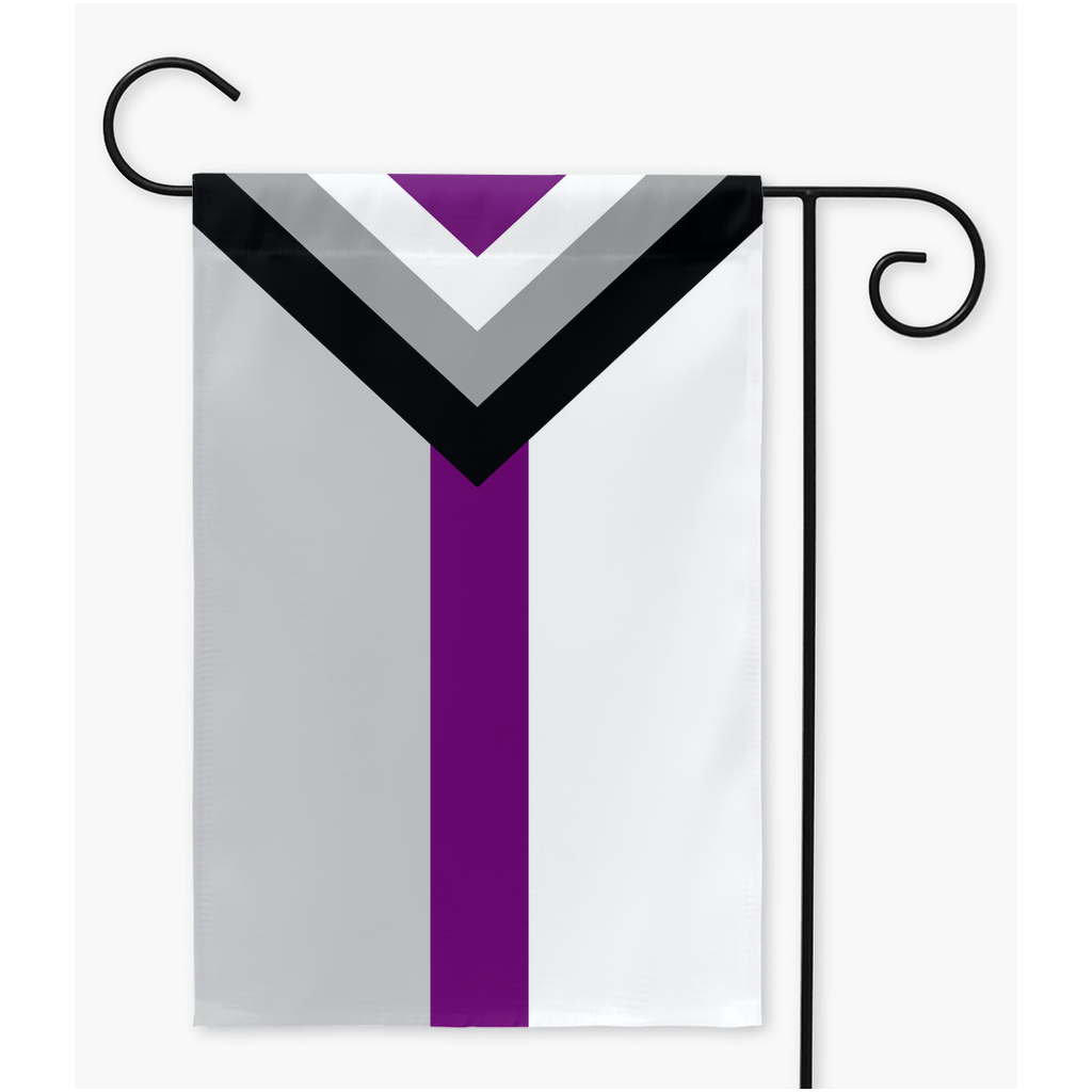 Demisexuel Ace Yard et drapeau de jardin | Simple ou double face | 2 tailles