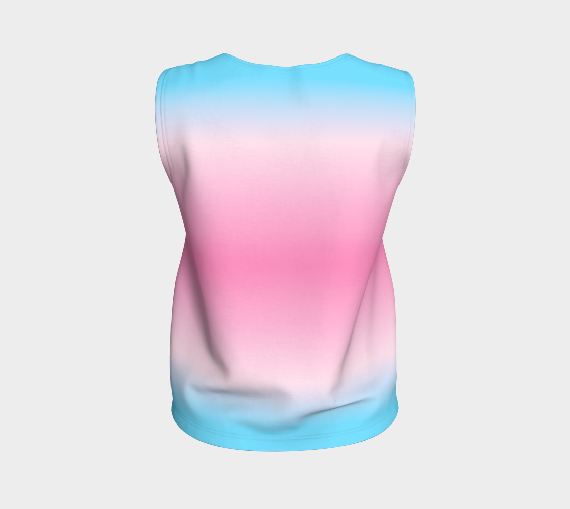 Transfeminine Gradient Loose Tank