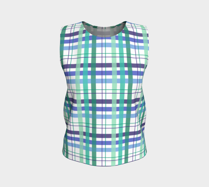 Gay Man (anciennement Vincian - V2) Plaid Loose Tank (Long)