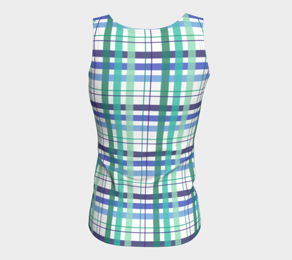 Gay Man (formerly Vincian - V2) Plaid Fitted Tank