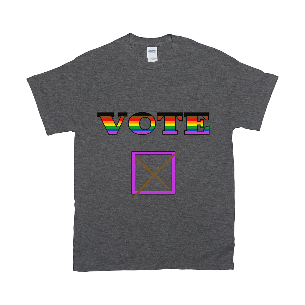 Votez un t-shirt coupe décontractée | Choisissez votre coloris Pride