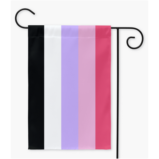 Reciprosexual Pride Yard and Garden Flags  | Single Or Double-Sided | 2 Sizes | Aromantic and Asexual Spectrum