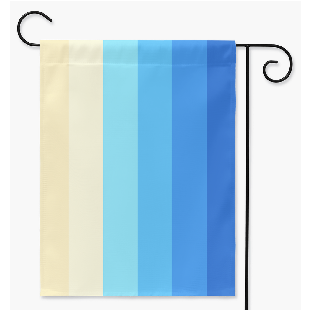 Uranic Yard and Garden Flags | Single Or Double-Sided | 2 Sizes | Romantic and Sexual Orientations