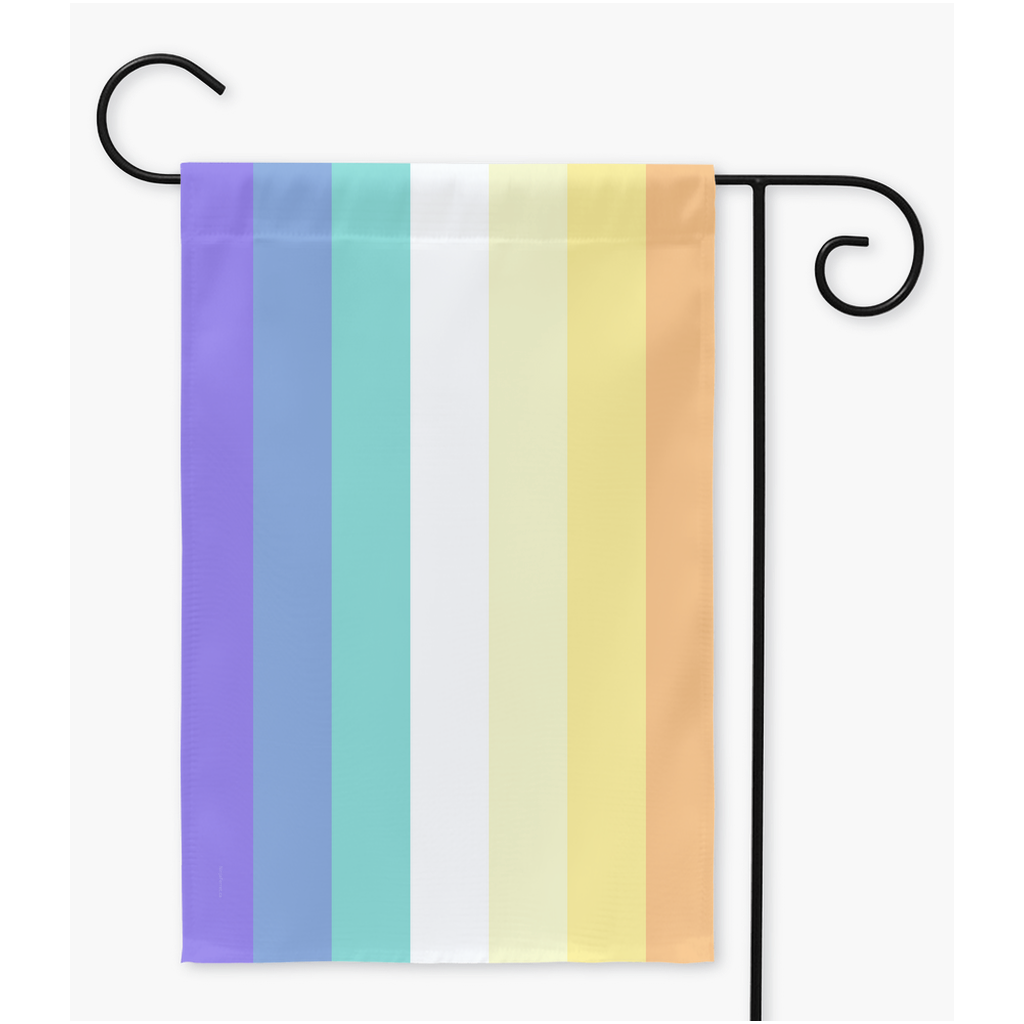 Genderfaun Pride Yard and Garden Flags  | Single Or Double-Sided | 2 Sizes