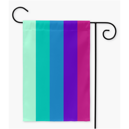 Bi-Vincian Yard and Garden Flag  | Single Or Double-Sided | 2 Sizes