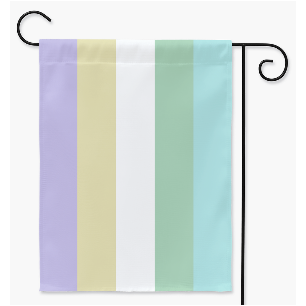 Pearlian Yard and Garden Flags | Single Or Double-Sided | 2 Sizes | Romantic and Sexual Orientations