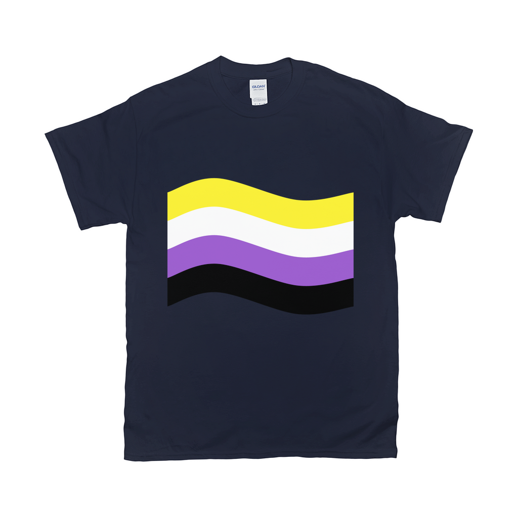 Gender Pride Flag Unisex Tshirt - DARK | Choose Your Flag