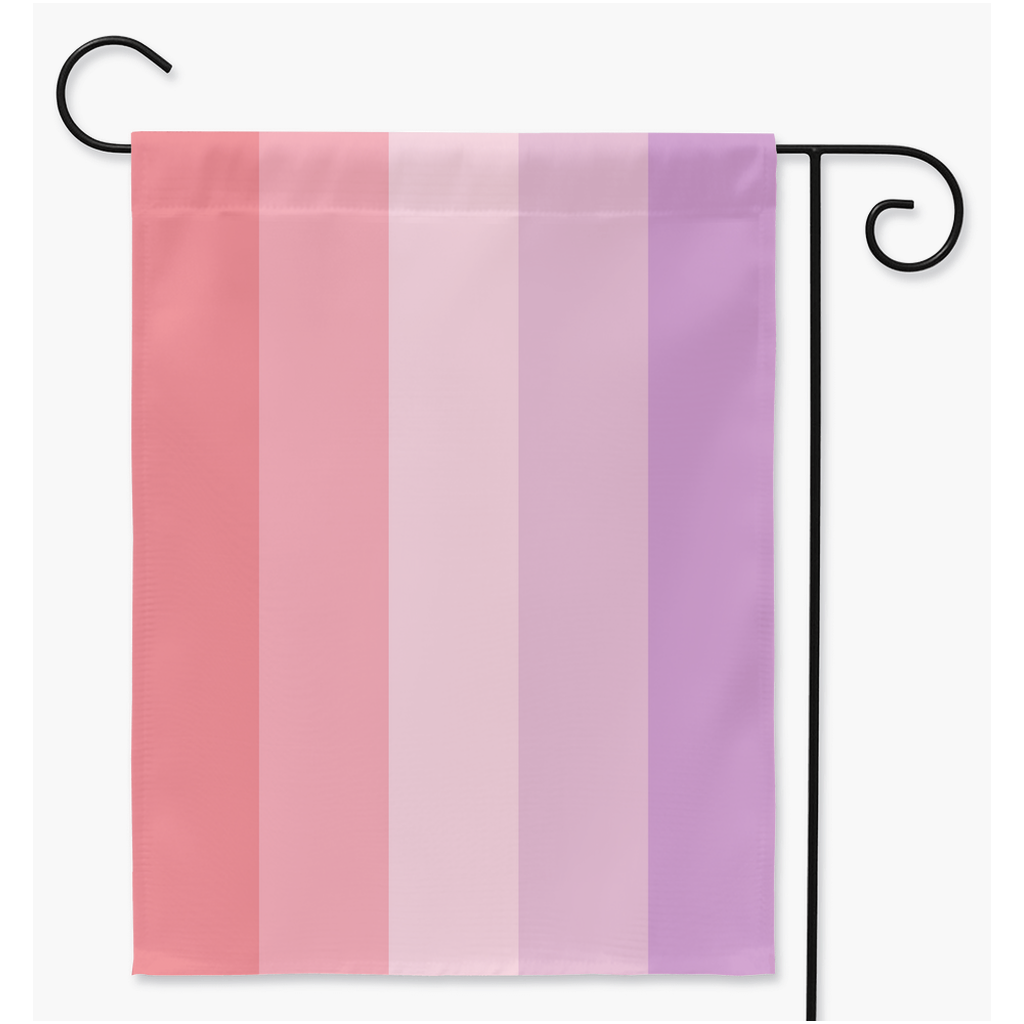 Finromantic Yard and Garden Flags | Single Or Double-Sided | 2 Sizes | Romantic and Sexual Orientations