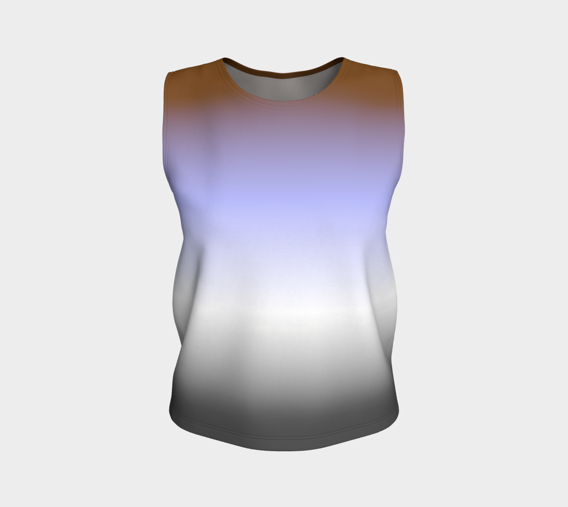 Gender Apathetic Gradient Loose Tank