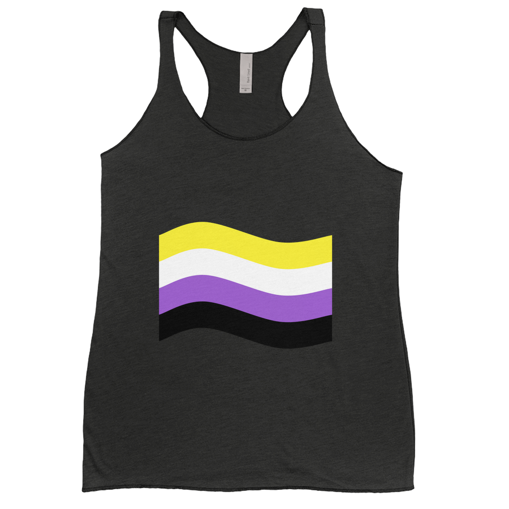 Gender Pride Flag Fitted Racerback Tank Tops | Choose Your Flag