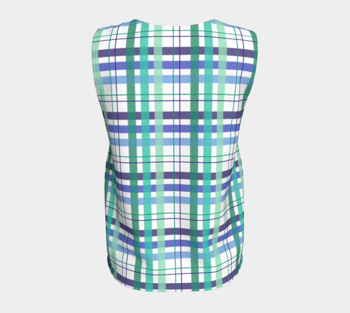 Gay Man (anciennement Vincian - V2) Plaid Loose Tank (Long)