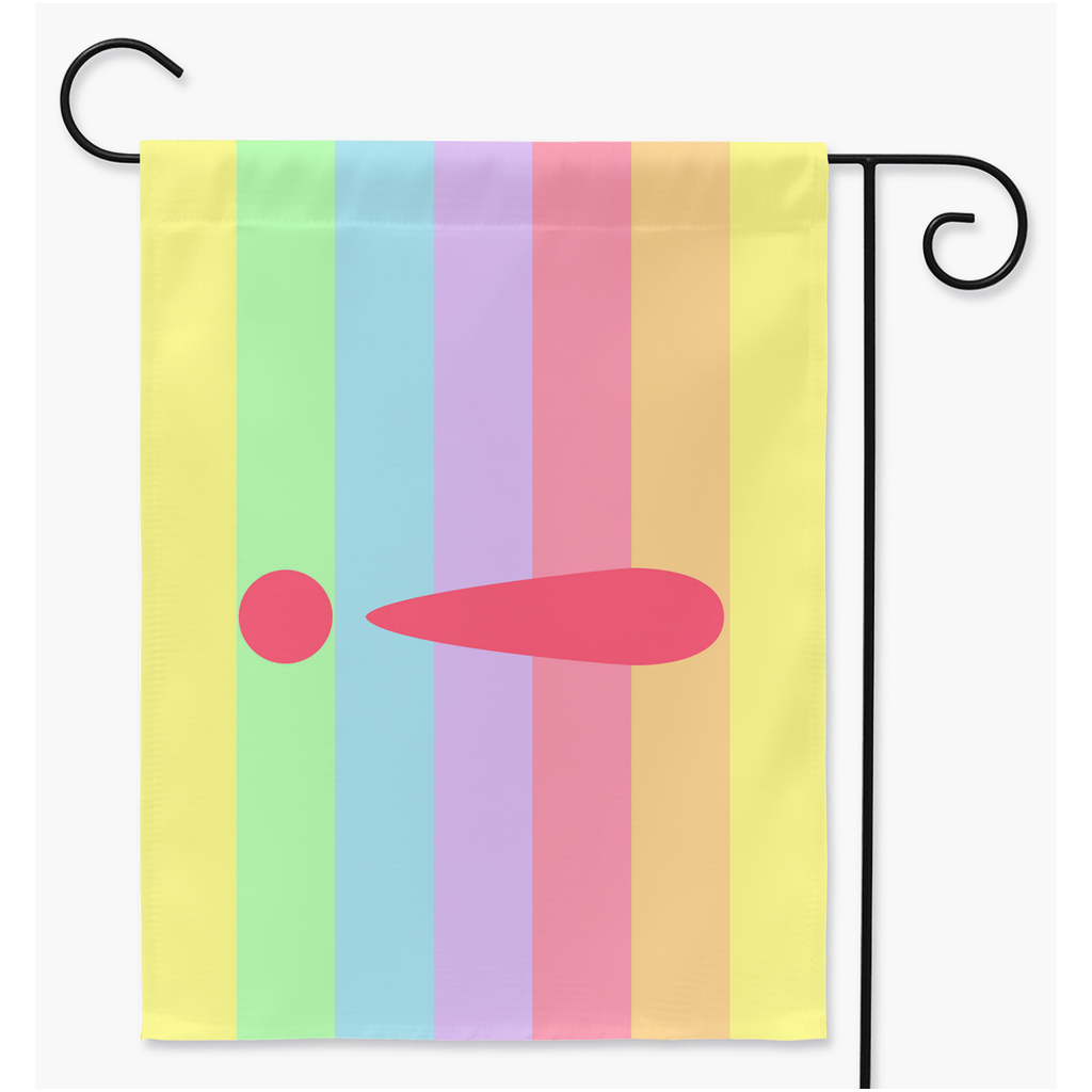 Condigirl Pride Yard and Garden Flags | Single Or Double-Sided | 2 Sizes | Gender Identity and Expression