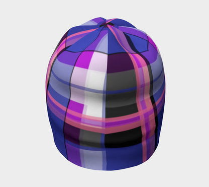 Genderfluid Plaid Beanie