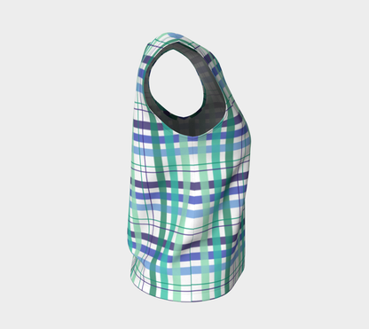 Gay Man (anciennement Vincian - V2) Plaid Loose Tank (Long)