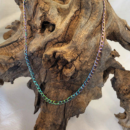 Rainbow Figaro Chain | Jewelry and Acessories