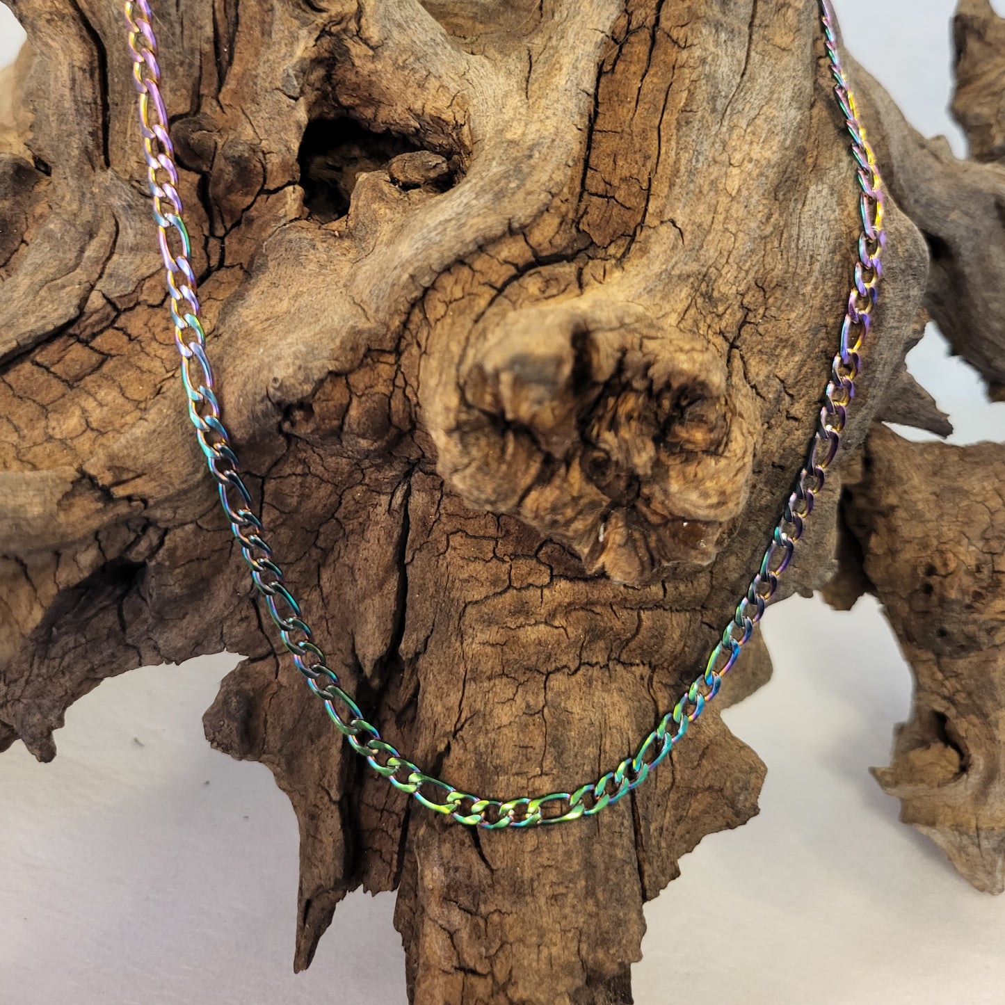 Rainbow Figaro Chain | Jewelry and Acessories